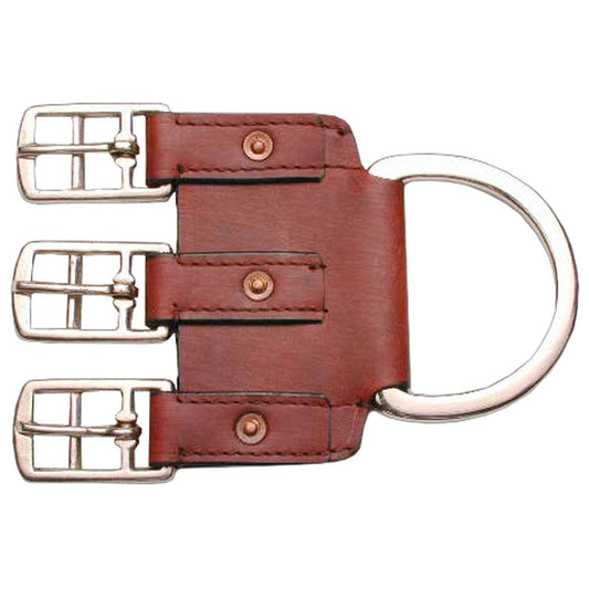 Royal King® Leather 3-Buckle Western Girth Converter