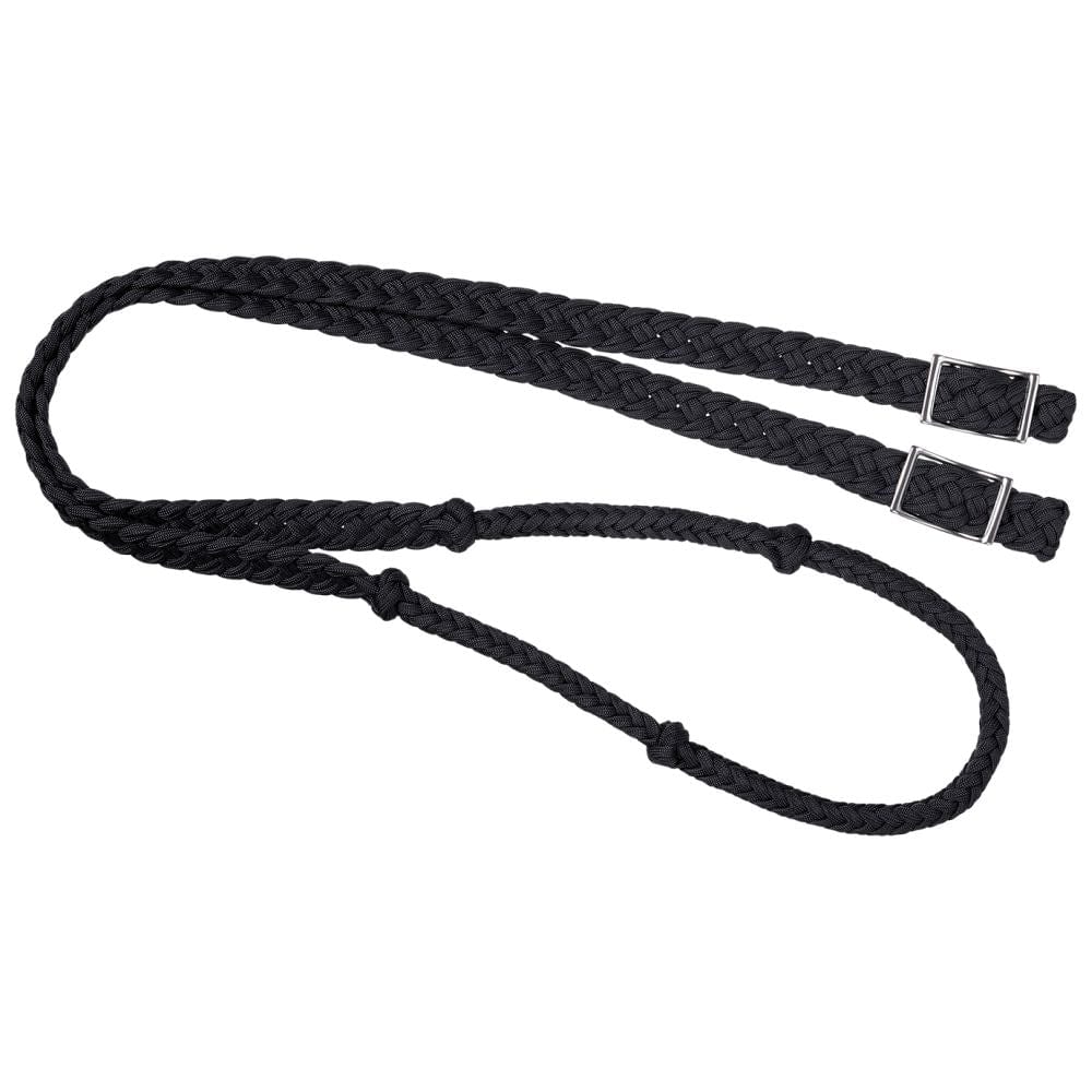 Tough1® Premium Knotted Cord Roping Reins