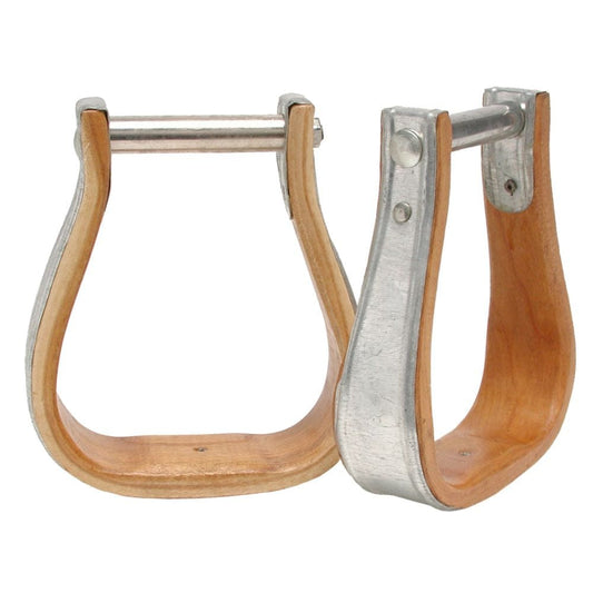 Royal King® Metal Bound Hardwood Stirrups