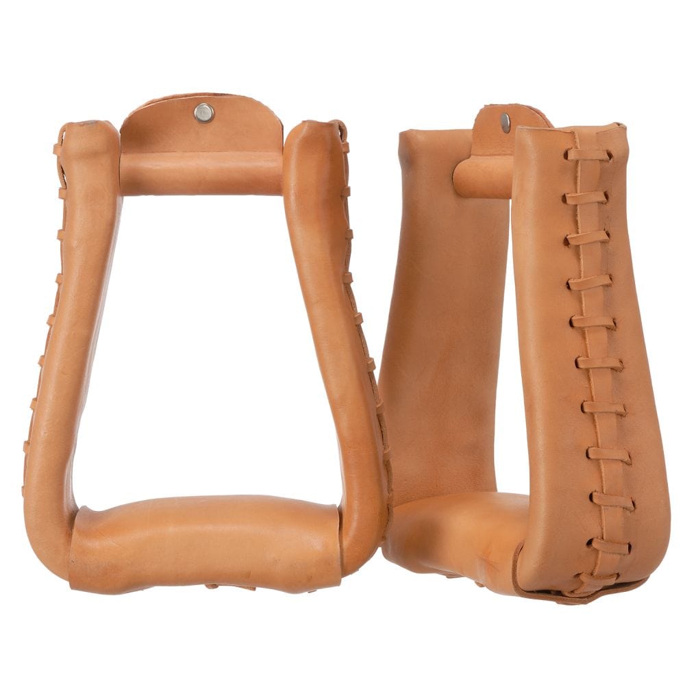 Royal King® Leather Roper Stirrups
