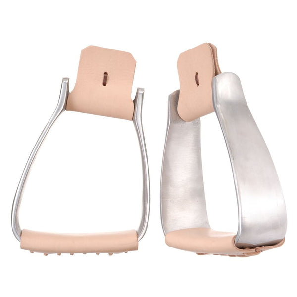 Tough1® Aluminum Angled Roper Stirrups