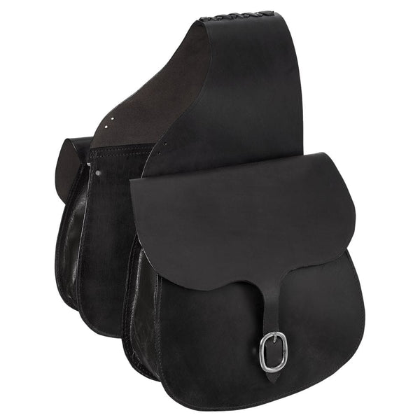 Tough-1 Leather Saddle Bag