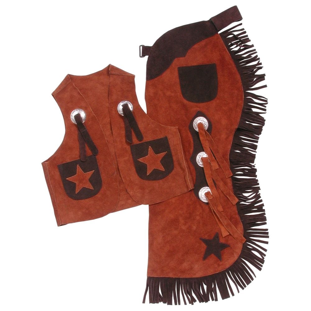 Tough1® Youth Vest & Chap Set with Stars