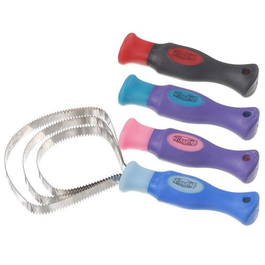 Tough1® Great Grips™ Metal Triple Blade Curry - 6 Pack