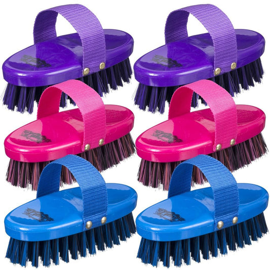 Tough1® Comfort Grip Soft Oval Brush - 6 Pack