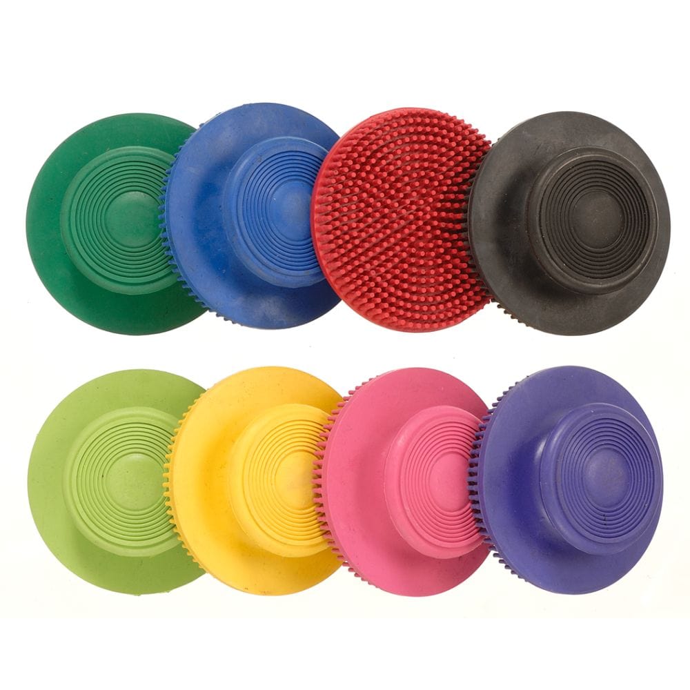 Tough1® Rubber Face Brush - 6 Pack