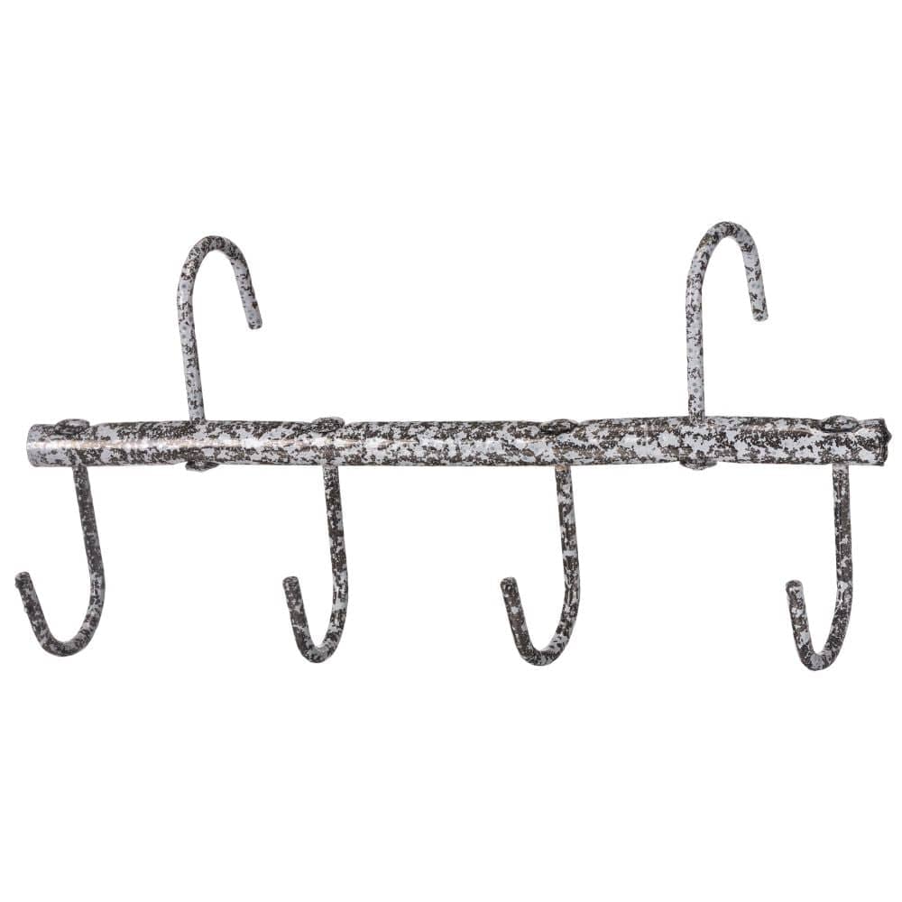 Tough-1 Traveling Tack Rack in Hammered Finish