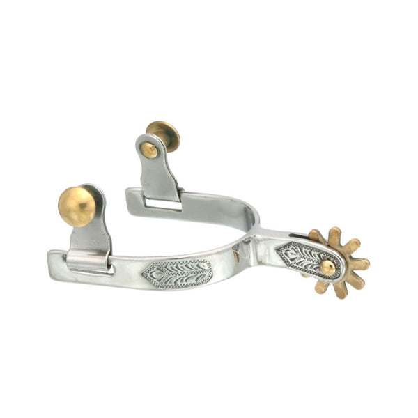 Tough1® Youth Stainless Steel Spurs