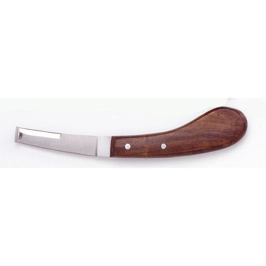 Hardwood Double Edge Hoof Knife