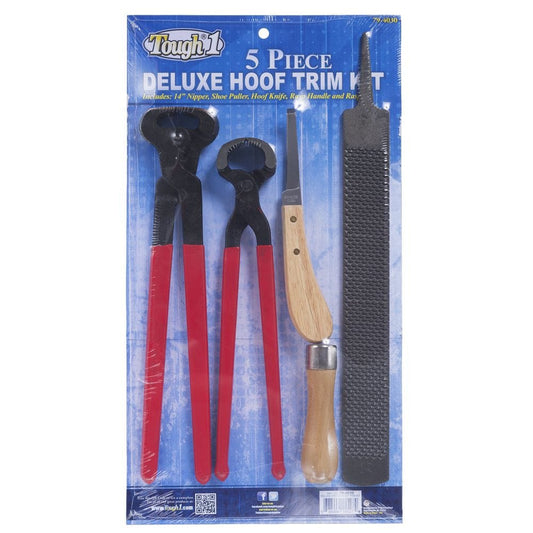 Tough1® 5 Piece Deluxe Hoof Trim Kit