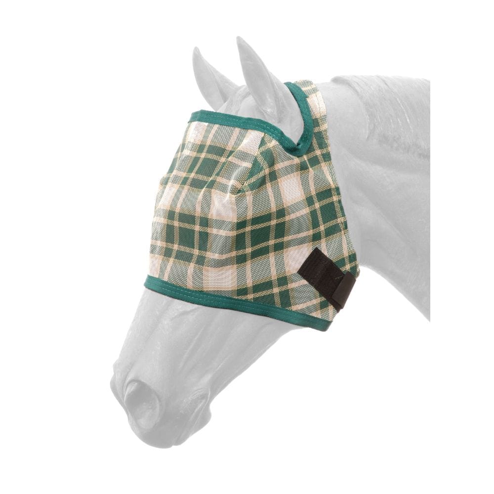 Tough1® Plaid Mesh Fly Mask