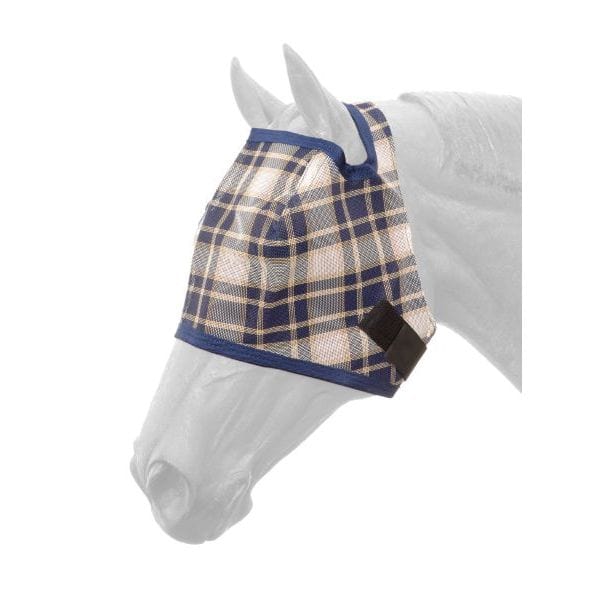 Tough1® Plaid Mesh Fly Mask