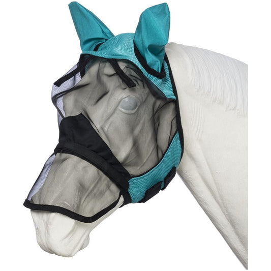 Tough1® Comfort Mesh Fly Mask with Mesh Nose