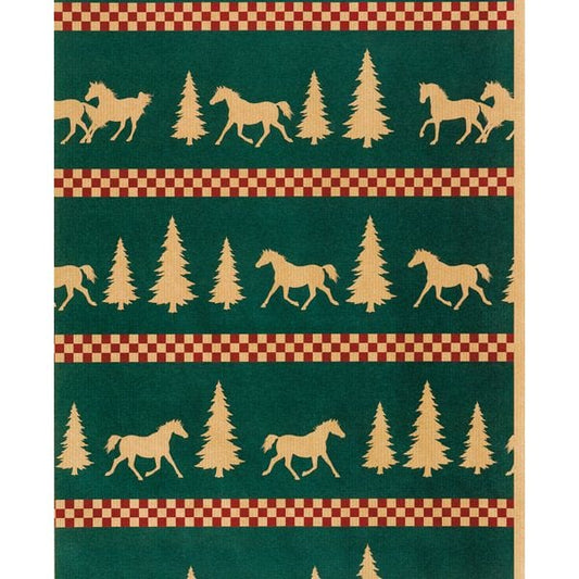 Holiday Horse Gift Wrap