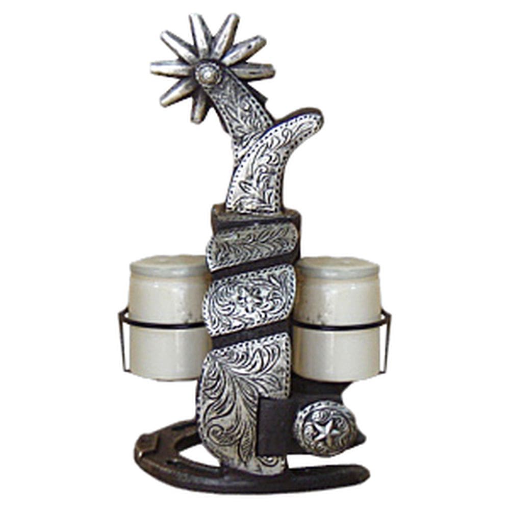 Silver Spur Salt & Pepper Shaker Set