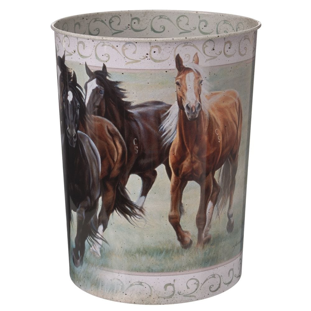 Horse Wastebasket