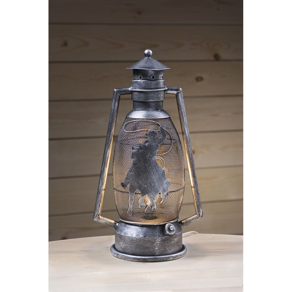 Western Cutout Lantern