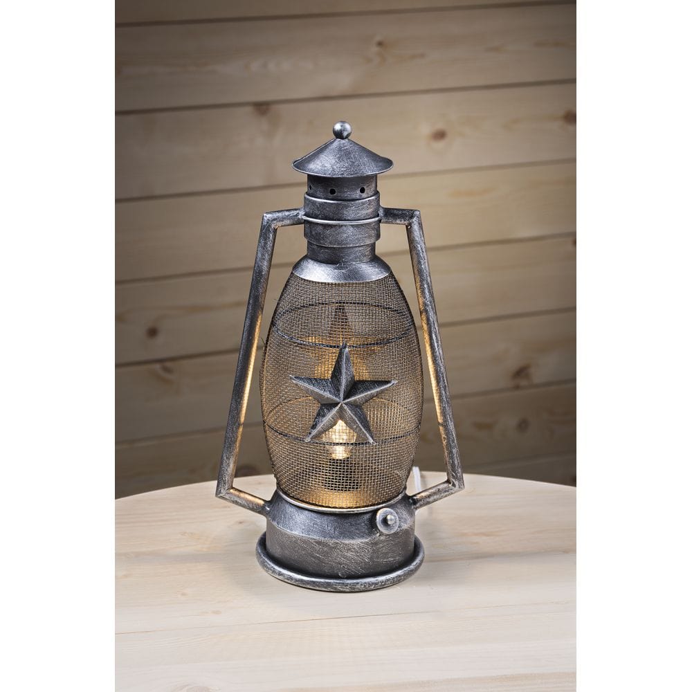 Western Cutout Lantern