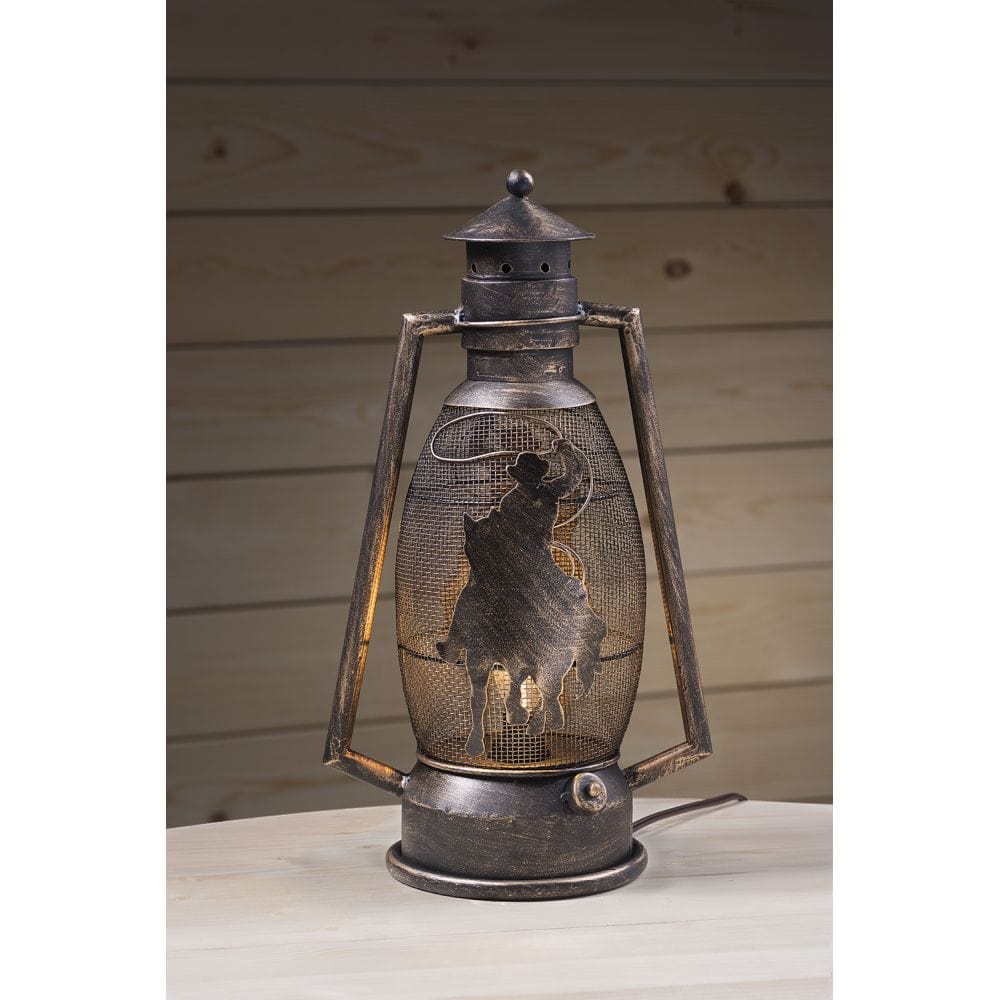 Western Cutout Lantern