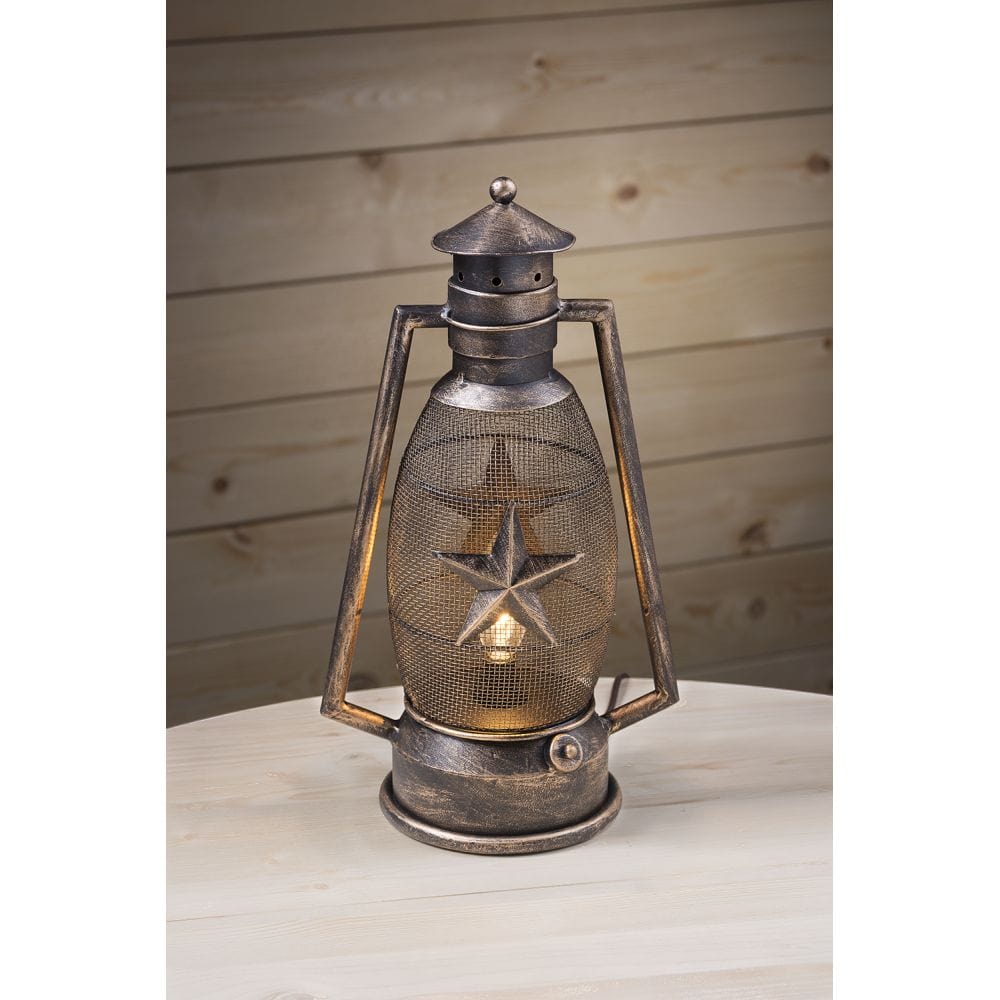 Western Cutout Lantern