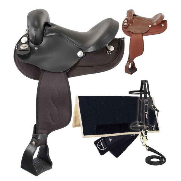 Eclipse by Tough 1 Endurance Saddle 5 Piece Package