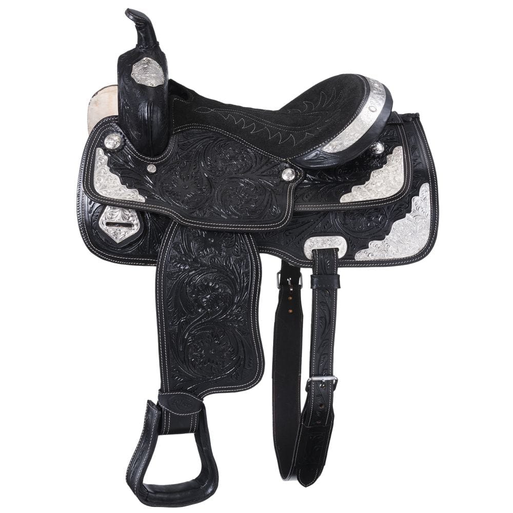 McCoy Trail Saddle with Silver Accents Package 