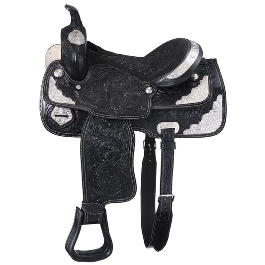 McCoy Trail Saddle with Silver Accents Package