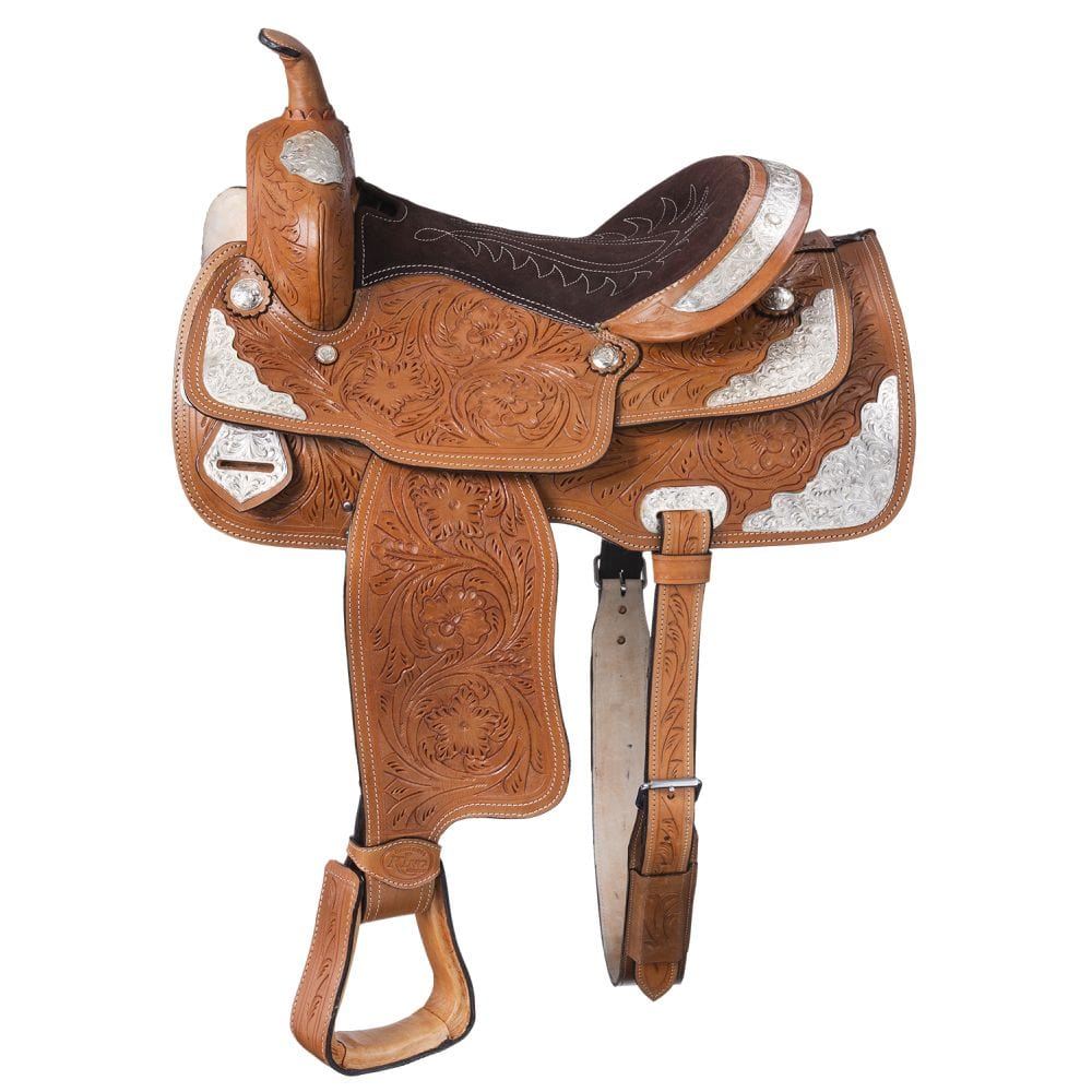 McCoy Trail Saddle with Silver Accents Package 