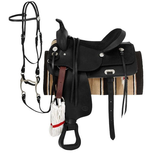 King Series Pleasure Trail Saddle Package