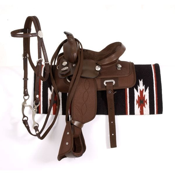 Eclipse by Tough 1 Trail Saddle 5 Piece Package