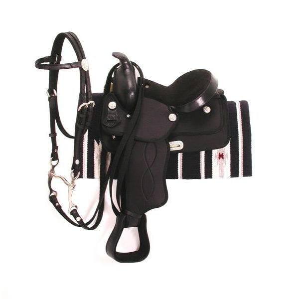 Synthetic Pony Saddle Package