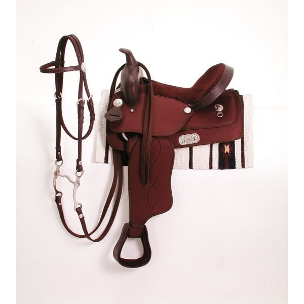 Synthetic Pony Saddle Package