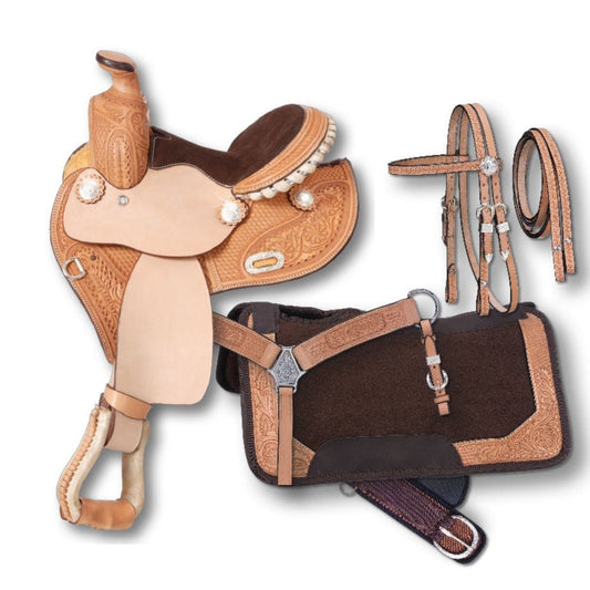 Silver Royal® Mini Mae Barrel Saddle Package