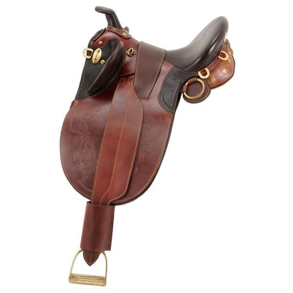 Australian Outrider Collection Stock Poley Saddle w/ Horn