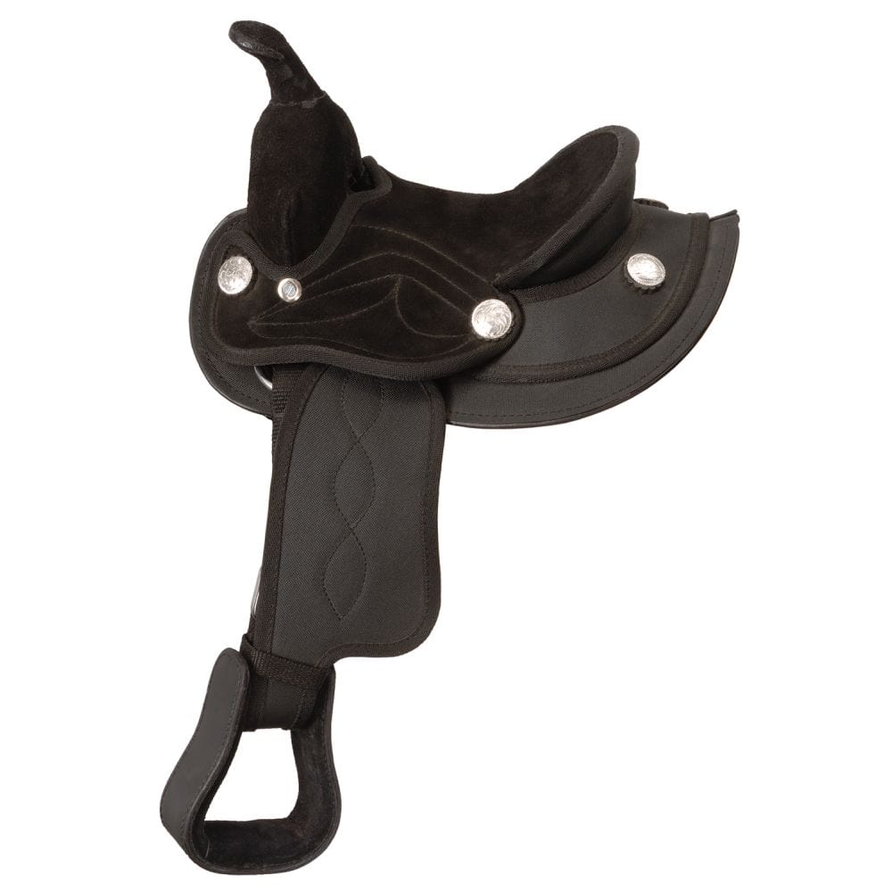 King Series Suede Seat Synthetic Mini Saddle