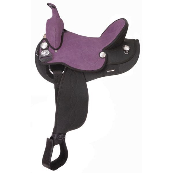 Eclipse by Tough 1 Round Skirt Trail and Competition Saddle 5 Piece Package