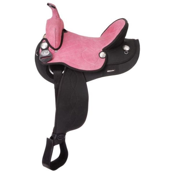 King Series Suede Seat Synthetic Trail Saddle