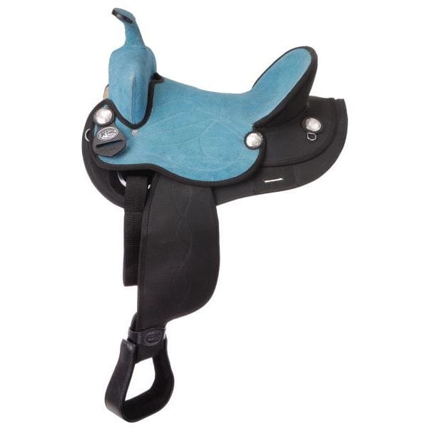 Eclipse by Tough 1 Round Skirt Trail and Competition Saddle 5 Piece Package