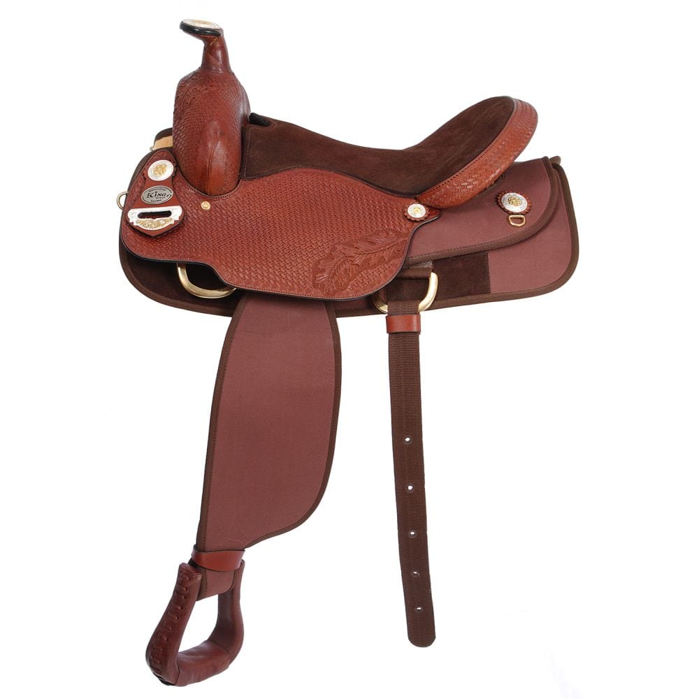 Eclipse by Tough 1 Golden Trail Saddle 5 Piece Package