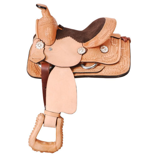 8" Miniature Western Roper Saddle