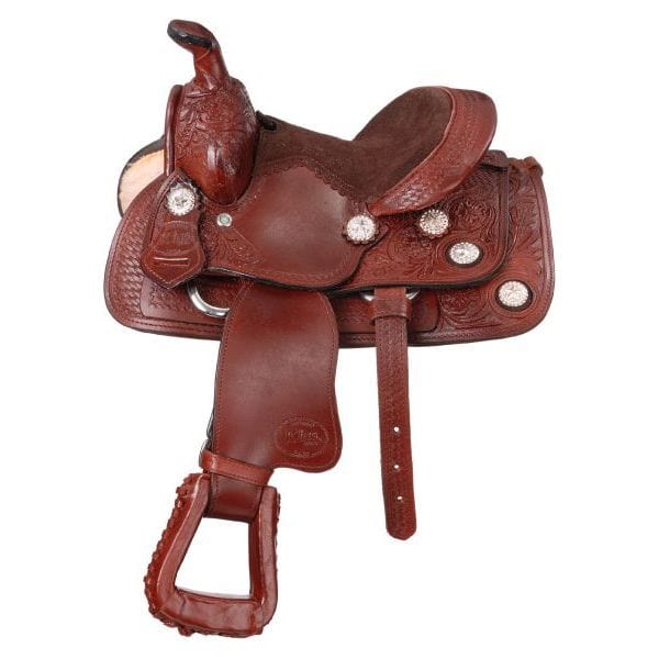 Mini West Trail Conchos Saddle Package