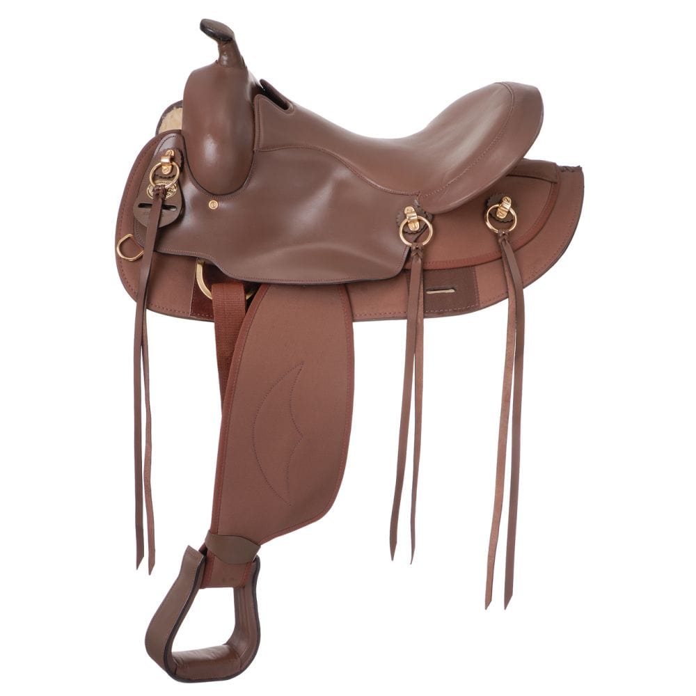 Eclipse by Tough 1 Round Skirt Gaited Saddle 5 Piece Package