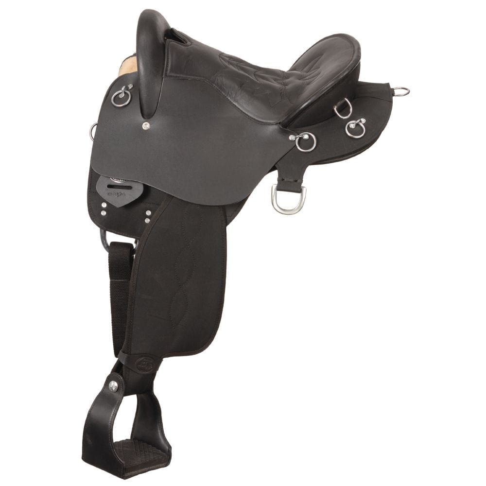 Eclipse by Tough 1 Endurance Saddle Without Horn 5 Piece Package