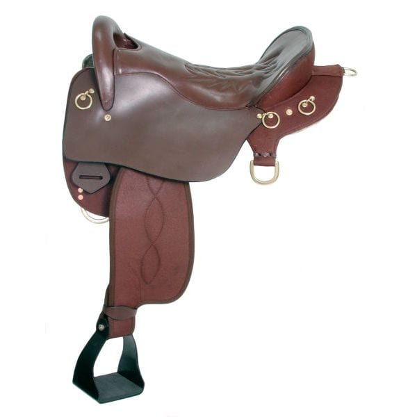 Eclipse by Tough 1 Endurance Saddle Without Horn 5 Piece Package