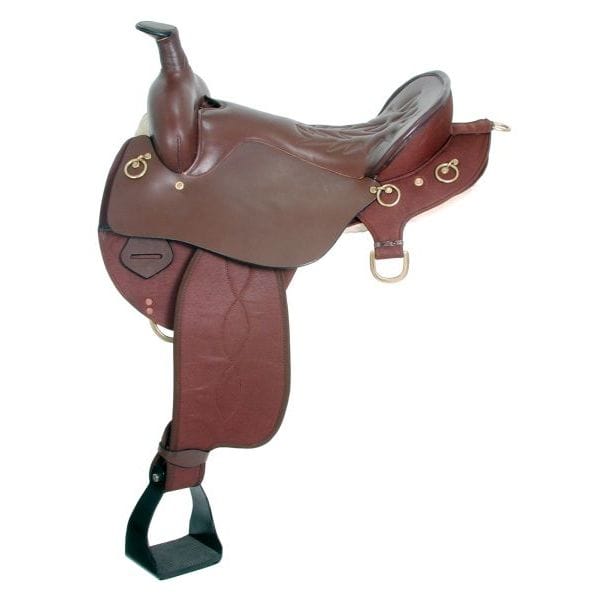 King Series Trekker Neutron Endurance Saddle with Horn