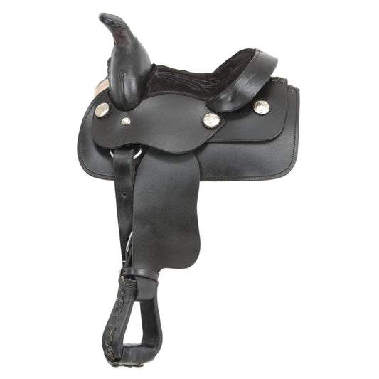 King Series Miniature Western Saddle - Smooth