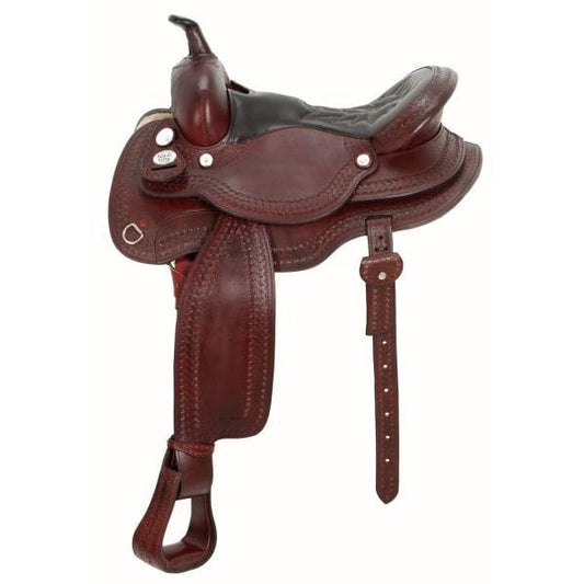 Royal King® RB Auto Adjust Flex Tree Trail Saddle with Round Skirt