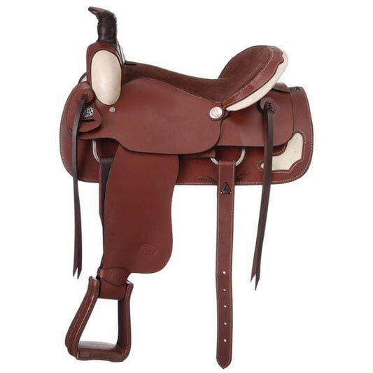 Royal King® Rawhide Roping Saddle