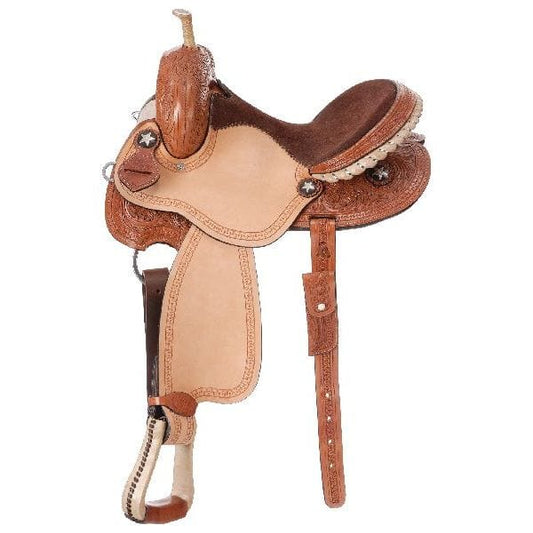 Royal King® Bay City Barrel Saddle