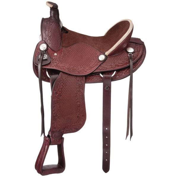 Royal King® San Marcos Ranch Saddle Package with Suede Seat